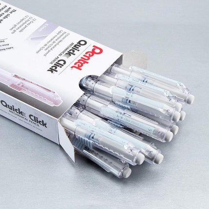 Pentel QUICK CLICK Mechanical Pencil (0.5mm), Gray Barrel - PD215N