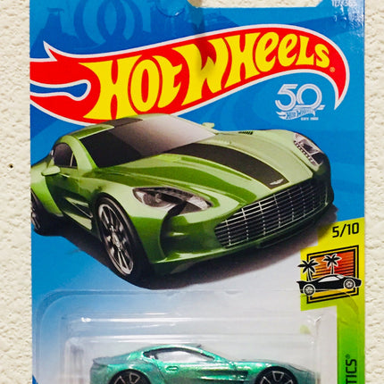 Hot Wheels 2018 50th Anniversary HW Exotics Aston 