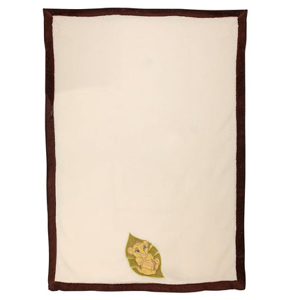 Disney Lion King Simba's Wild Adventure Super Soft Appliqued Baby Blanket, 30x40 Inch (Pack of 1) (6804210)