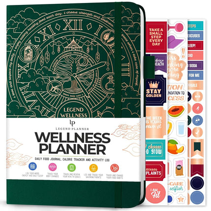 Legend Planner Food Journal, Weight Loss & Meal Tr