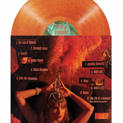 The Life Of A Showgirl: Sweat And Vanilla Perfume Portofino Orange Glitter Vinyl [VINYL]