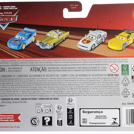 Mattel Disney Cars 2025 1:55 Scale 2-Pack Mater and Tractor with Tire in Mouth