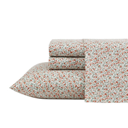 Laura Ashley - Queen Sheets, Cotton Percale Beddin