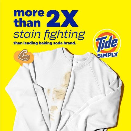 Tide Simply All-In-One Liquid Laundry Detergent, Daybreak Fresh Scent, 138 Loads, 182 fl oz