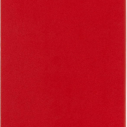 Moleskine Weekly Planner 2023-2024, 18-Month Agenda, Academic Diary, Weekly diary with Hard Cover, Large Format 13 x 21 cm, Colour Scarlet Red