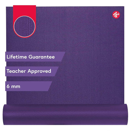 Manduka PRO Yoga and Pilates Mat, Black Magic,71"