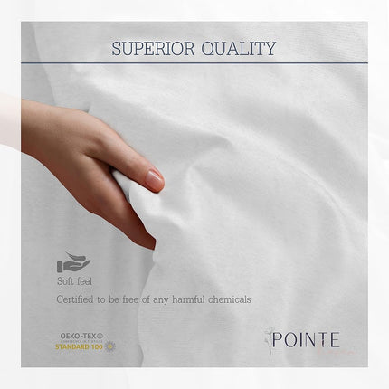 Pointehaven Heavy Weight Printed Flannel 100-Percent Cotton Sheet Set, Snow Flakes, Twin
