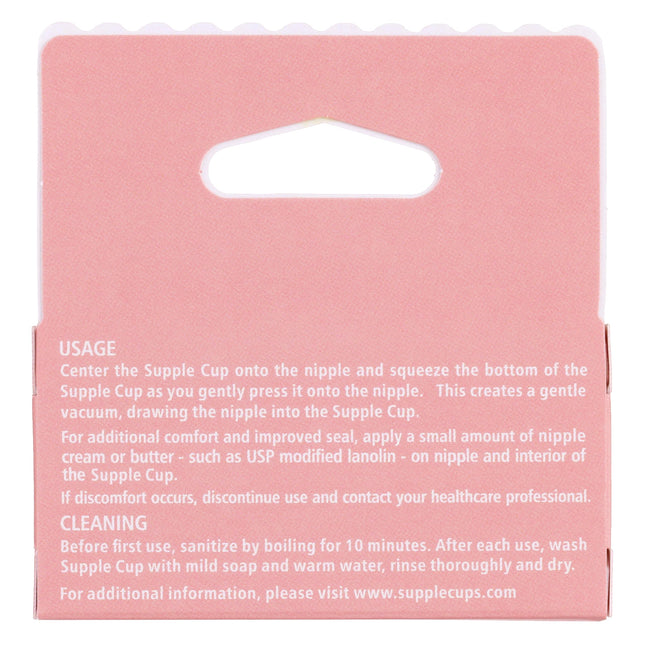 Supple Cups for Flat, Shy and Inverted Nipples (Size 3)