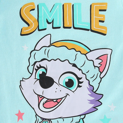 Nickelodeon Girl's 3-Pack Paw Patrol Long Sleeve Graphic Tee Shirt, Pink/Grey/Blue, 6