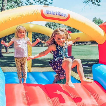 Little Tikes Inflatable Jump 'n Slide Bounce House w/heavy duty blower