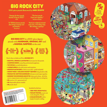 Big Rock City • 1000-Piece Jigsaw Puzzle from The Magic Puzzle Company • Special Edition