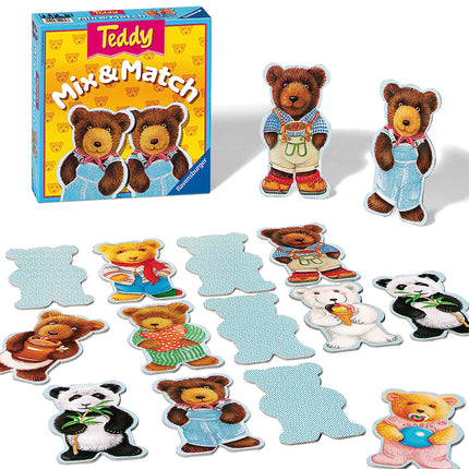 Ravensburger Teddy Mix & Match - Children's Game