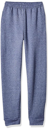 Fruit of the Loom Boys' Fleece Jogger Sweatpant, Times Square Stripe/Ghost Navy, Medium