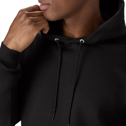 Hanes Pullover EcoSmart Hooded Sweatshirt, Black, XXL