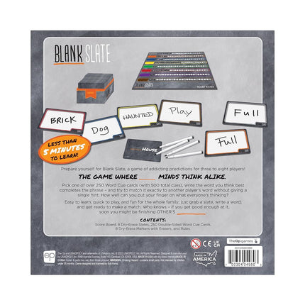 USAopoly Blank Slate Fun Party Game