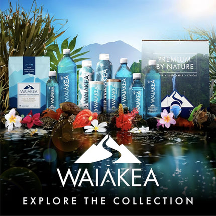 Waiakea Hawaiian Volcanic Alkaline Water 500mL (Pack of 24)
