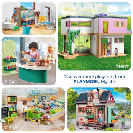 Playmobil | My Life | Asian Garden with Panda Feeding | Toys for Children aged 4+ | 71762