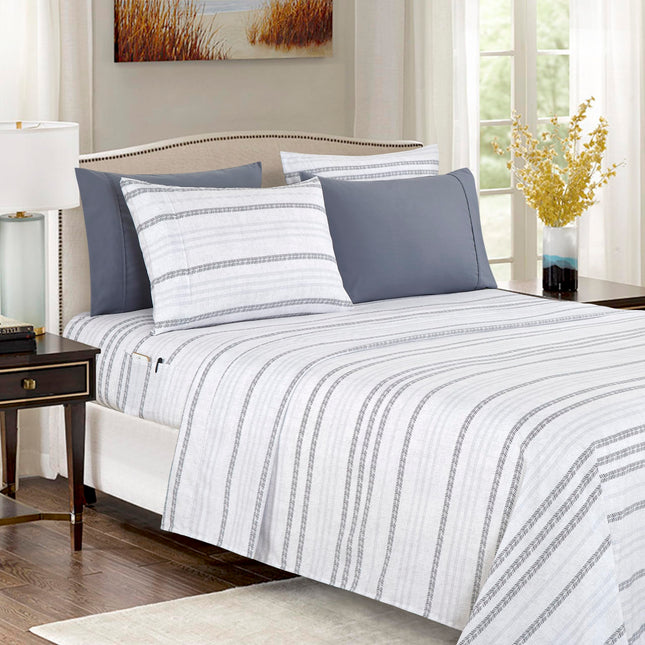 Elegant Comfort Softest and Coziest 4-Piece Sheet 
