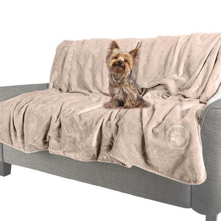 PETMAKER Waterproof Pet Blanket - 30x40-Inch Rever