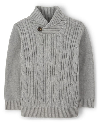 Gymboree Boys and Toddler Long Sleeve Cable Knit S