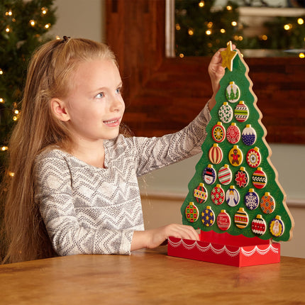Melissa & Doug Calendario de Adviento de Madera