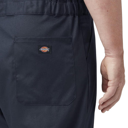 Dickies Mono de Trabajo Manga Corta Flex para Hombre, Azul Marino Oscuro, 1X Short