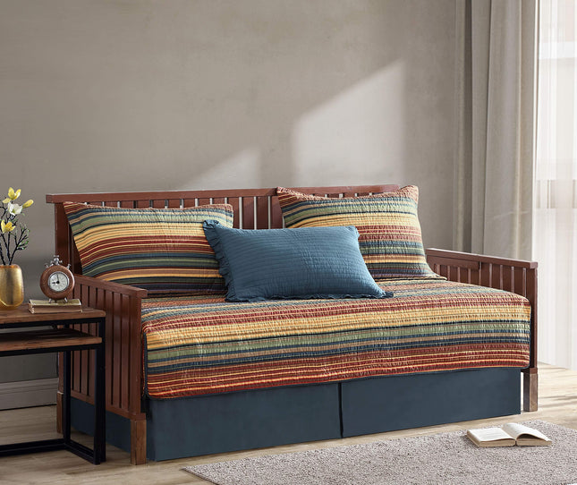 Chezmoi Collection Avery 5-Piece Multi-Color Strip