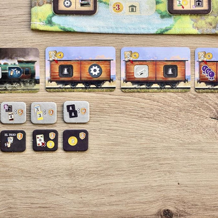 Asmodee | Great Western Trail El Paso | 1-4 Players | 60-90 Mins | Ages 12+ | Board Game | Perfect Game for Game Nights When There is not Enough time for the core GWT Games by Lookout Games