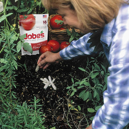 Jobe's Tomato Spikes,18 Spikes in Blister Pack, 18-Spikes Per Package