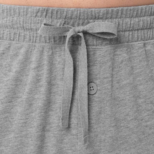 Pantalón de pijama de punto tipo jersey para hombre Fruit of the Loom (1 y 2 unidades), gris jaspeado, S