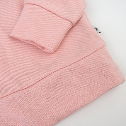 HonestBaby Terry 100% Organic Cotton for Toddler, Baby Boys, Girls, Pink Hoodie, 0-3 Months, Pink Hoodie, 0-3 Months
