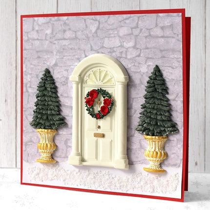 Katy Sue Design Mat Fondant Cake Icing Craft Embellishment Mould - Classic Door