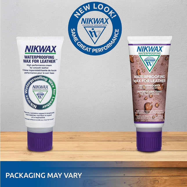 Nikwax Waterproofing Wax for Leather, 100 ml