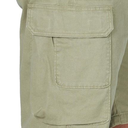 Wrangler Authentics Men's Stretch Twill Cargo Shorts, Aloe, 40