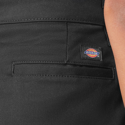 Dickies Womens Super Flex Twill Pant - Straight, Black, 40