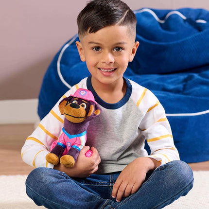 Just Play Disney Junior Pupstruction Roxy Small 8-inch Plush, Stuffed Animal, Rottweiler, Soft and Cuddly, Kids Toys for Ages 2 Up