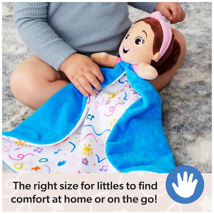 Ms. Rachel Official Huggable Lovey, Double Sided, Machine Washable Security Blankets for Babies Ages 3 Months-1+
