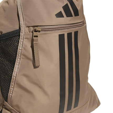adidas Alliance Sackpack, Khaki Six/Black/3, One Size, Sackpack