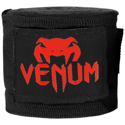 Venum, Kontact Boxing Hand Wraps, Men's, 2.5m, Bla