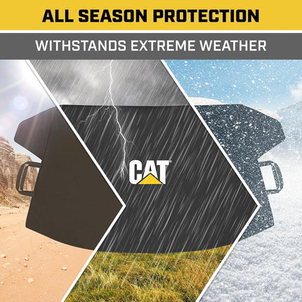 CAT Windshield Snow Cover, Toughest Car Frost Protector for Ice & Sleet, Weatherproof for Winter, Includes Magnetic Anti-Theft, Freeze Protector for Auto Car Truck Van SUV, Wide Size 78"x45" inch