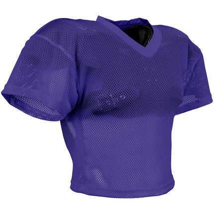CHAMPRO Boys' Shuffle Youth Football Practice Jersey, Purple, M