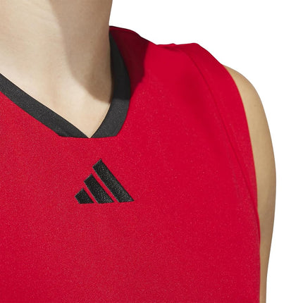 adidas Legends Team Power 3 Stripes Basketball Tank Top Red/Black, Size XX-Large, Team Power Red/Black, XXL, Team Power Red/Black, XXL