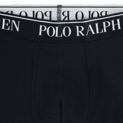 POLO RALPH LAUREN Boys' 3-Pack Boxer Briefs, Grey/Black, L