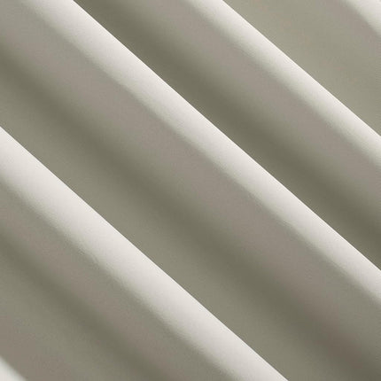 Sun Zero Easton Energy Saving Blackout Tab Top Curtain Panel, 40" x 84", Pearl
