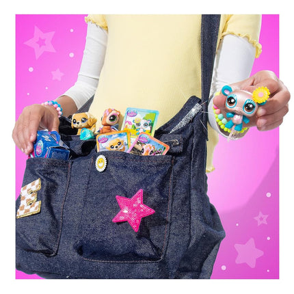 Littlest Pet Shop - Pet Surprise Three Pack - Series 5 - Gen 7 Authentic LPS Bobble Head Toy Figure, Collectible Toy Animal, Ages 4+