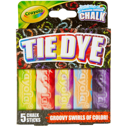 Crayola Special Effects Sidewalk Chalk - Tie Dye (