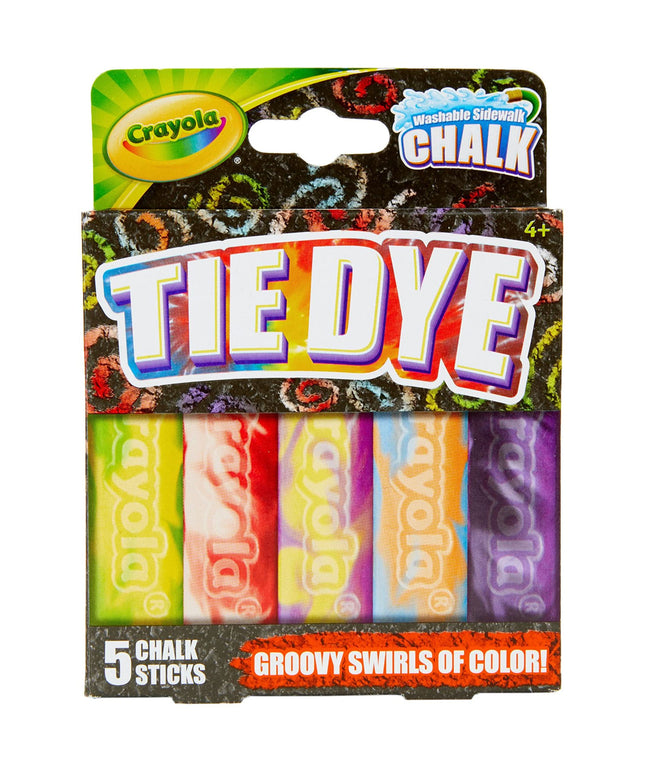 Crayola Special Effects Sidewalk Chalk - Tie Dye (