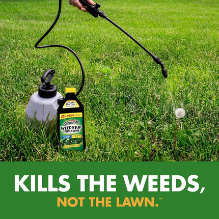 Spectracide 96631 Weed Killer, 40 oz, Pack of 1, Black Packaging