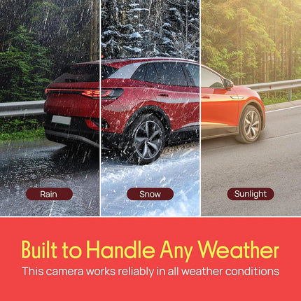 Pyle Rearview Back-Up Camera - Parking Reverse Cam with Distance Scale Line Display, Night Vision, Waterproof, PLCM11