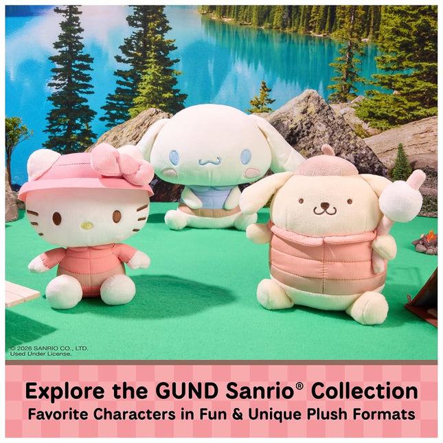 GUND Sanrio Hello Kitty 9.5-Inch Wester Cowgirl Plush Toy for Ages 1+